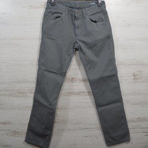 Bonobos  Grey Corduroy Slim  Men's Pants 34X33